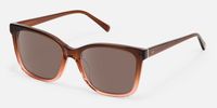 Jaelle - Square Brown Sunglasses