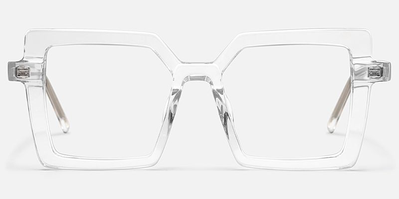 Eilis - Square Crystal Eyeglasses