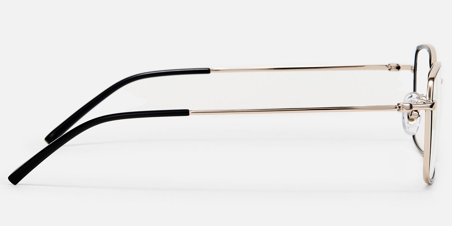 Marlene - Rectangle Black Eyeglasses product detail 3