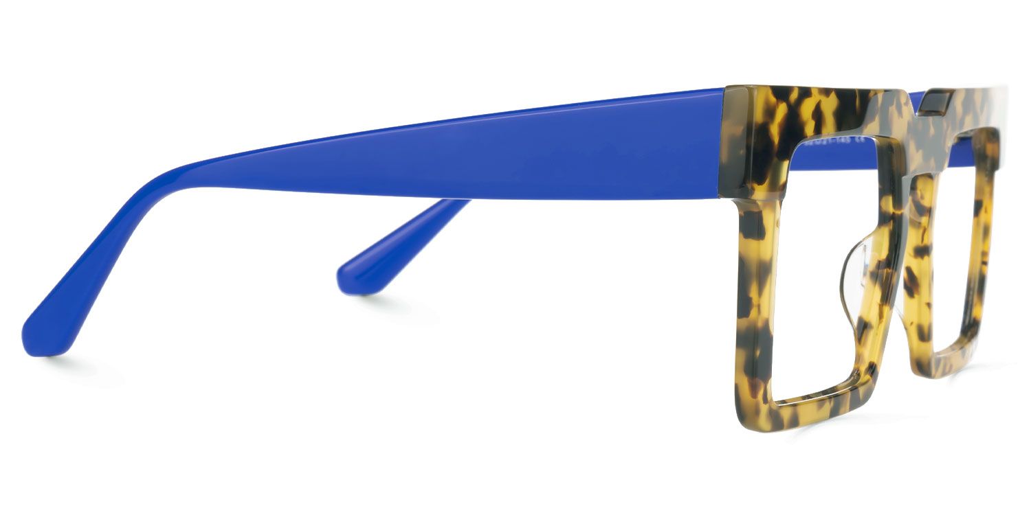 Elinoah - Square Tortoise Eyeglasses | Vooglam 4