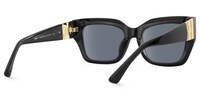 Sable - Square Black Sunglasses - 3