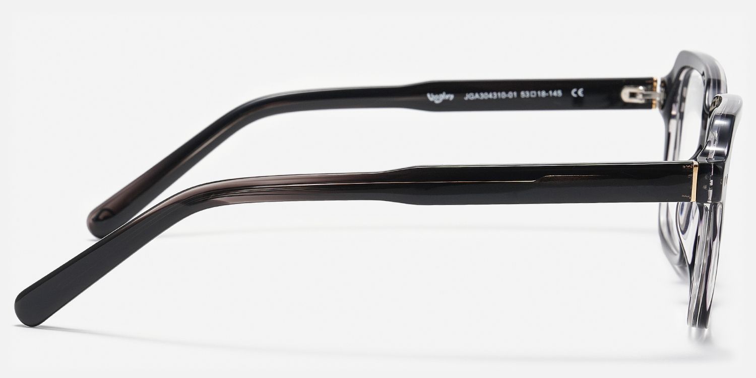 Jafaru - Rectangle Grey Eyeglasses product detail 3