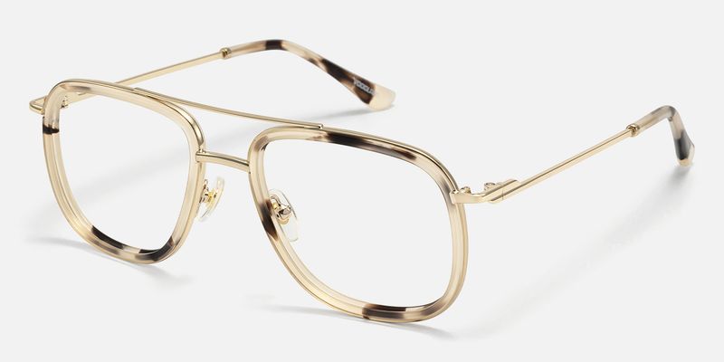 Breeze - Aviator Tortoise Eyeglasses