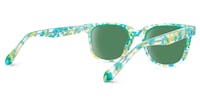 Filia - Square Green Sunglasses - 3
