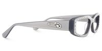 Quentin - Rectangle Silver Eyeglasses | Vooglam 