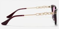 Siren - Cat Eye Red Sunglasses | Vooglam Side View