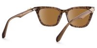 Jaiana - Cat Eye Animal Sunglasses | Vooglam Side View