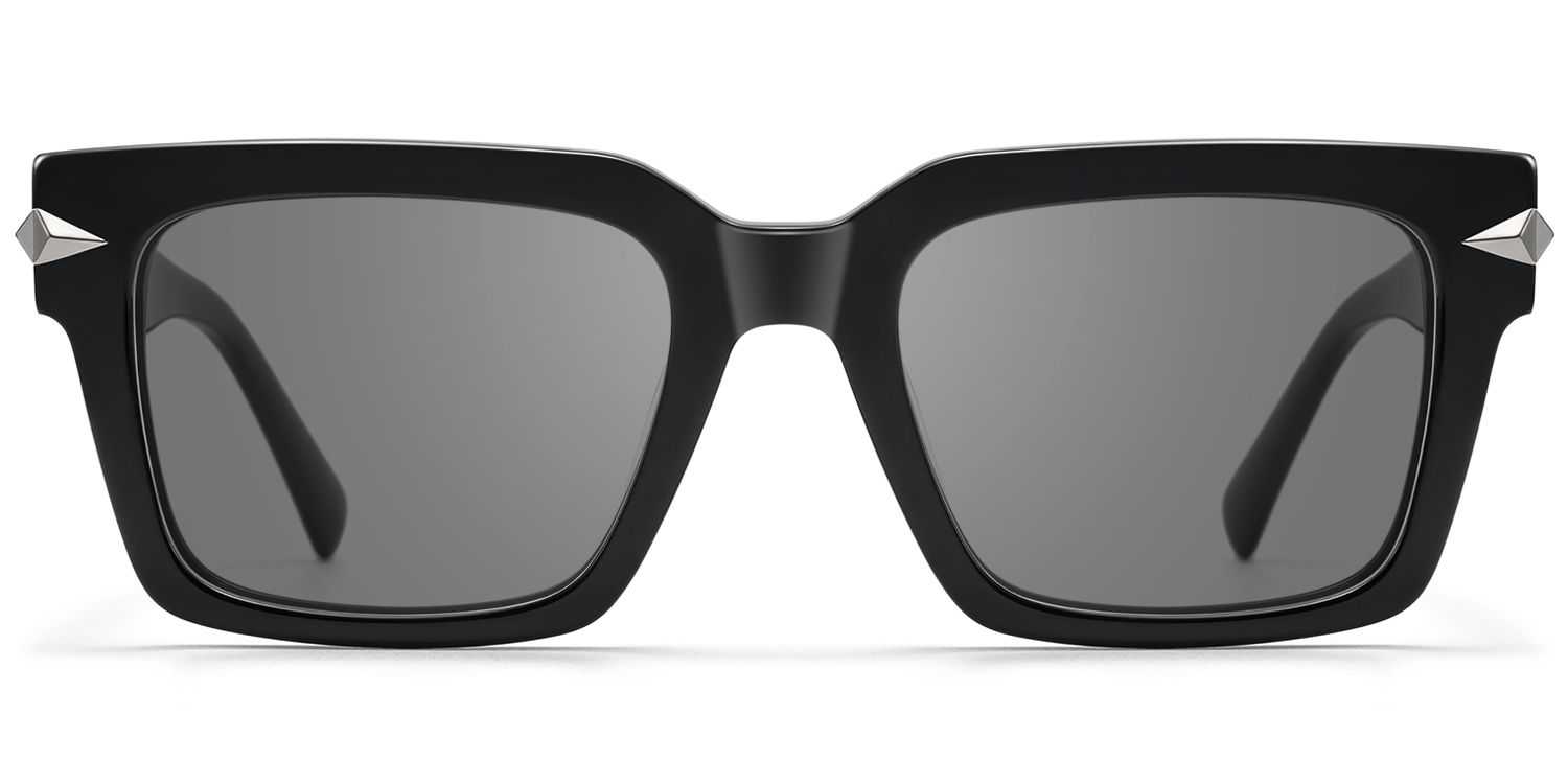 Frame Size of Covenant - Thick Acetate Sword Sunglasses | Vooglam