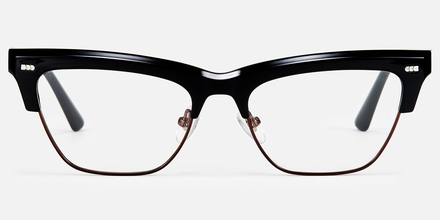 Gabriella - Cat Eye Black Eyeglasses product detail 2