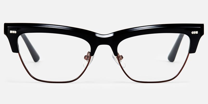 Gabriella - Cat Eye Black Eyeglasses