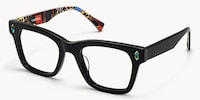Adinkra - Square Black Eyeglasses - 4