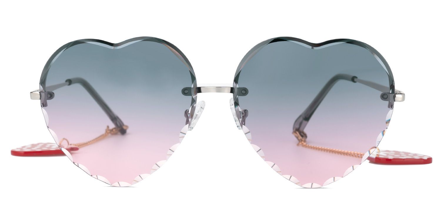 Eligio - Geometric Grey Sunglasses product detail 2