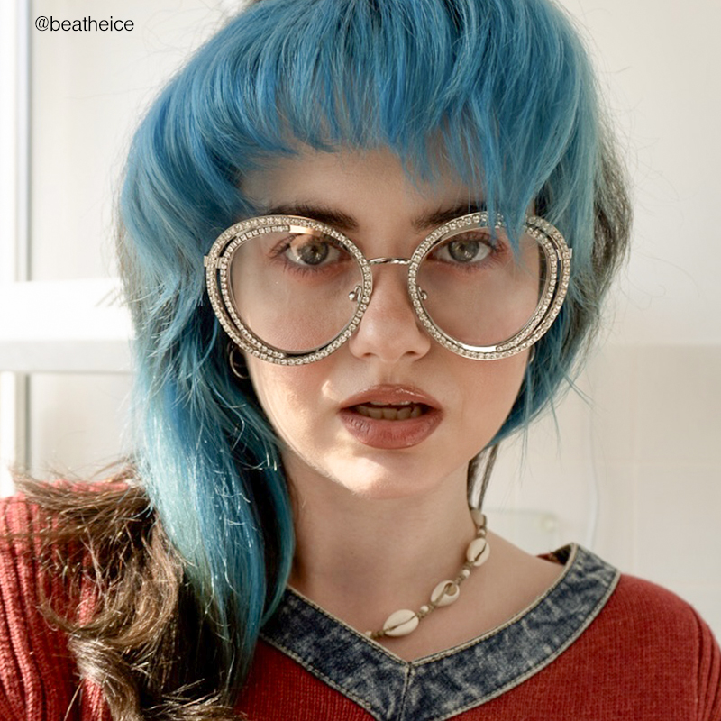 Hafiz - Round Silver Eyeglasses