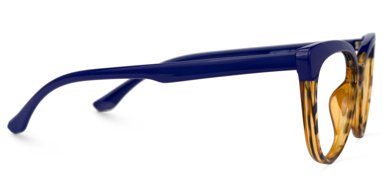 Callisto - Cat Eye Blue/Tortoise Eyeglasses | Vooglam 4