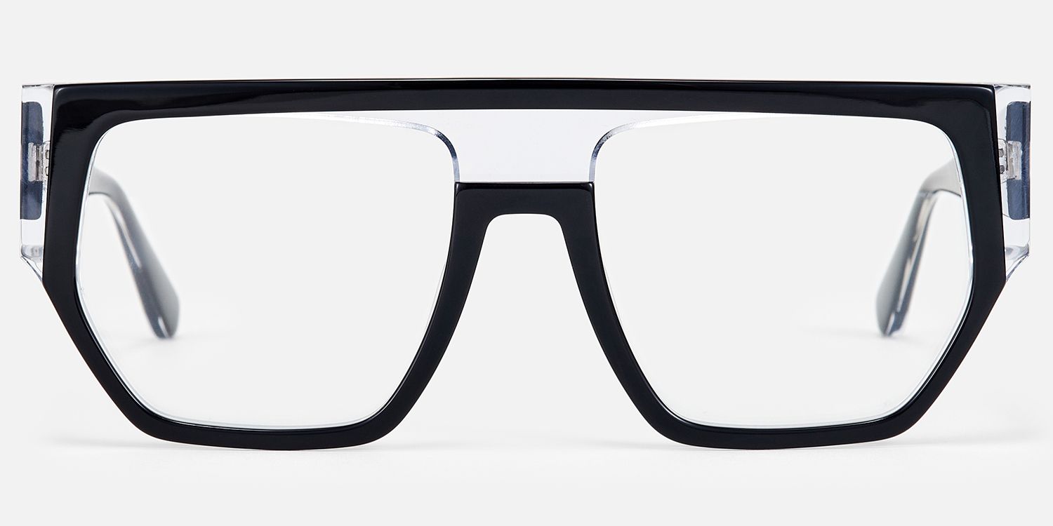Inerney - Aviator Black Eyeglasses product detail 2