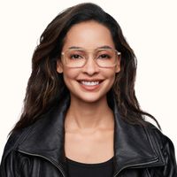 Navigator - Aviator Transparent Eyeglasses | Vooglam On Model 1