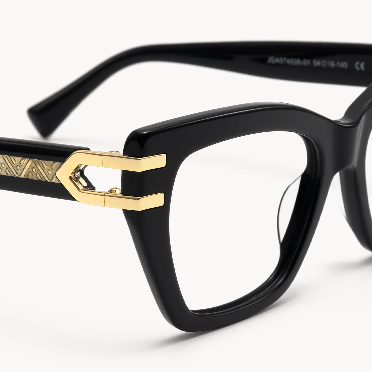 Warrior - Butterfly Black Eyeglasses