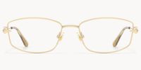 Bladework - Rectangle Gold Eyeglasses - 1