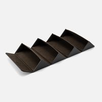 Fourfold Eyewear Case -  Black | Vooglam Angle View