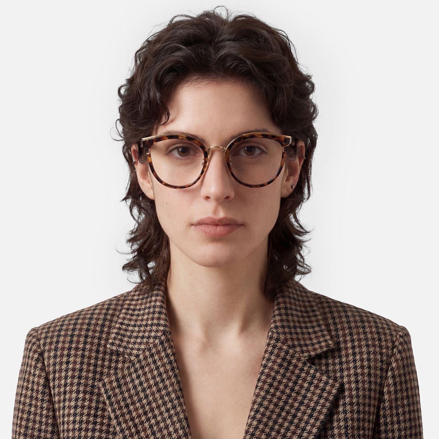Explore the design story of Retro - Boho Gold Tortoise Cat Eye Glasses | Vooglam
