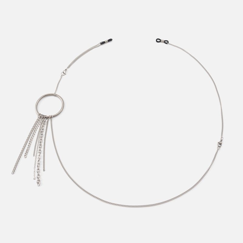 Dreamcatcher Silver Metal Glasses Chain | Vooglam