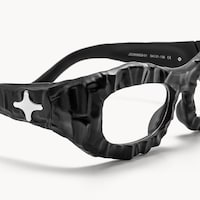 The Geologist - Geometric Black Eyeglasses - 4