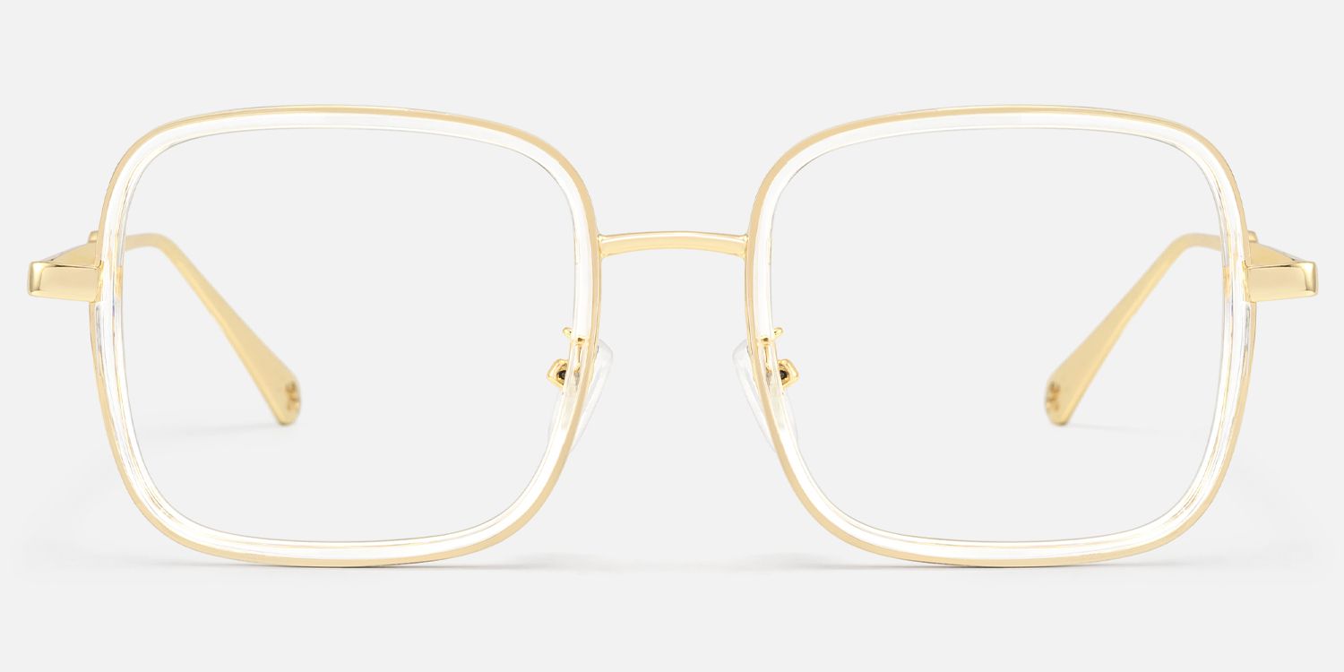 Jace - Funky Bohemian Patterned Square Glasses | Vooglam