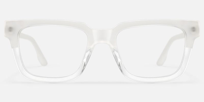 Strobe - Rectangle Transparent Eyeglasses
