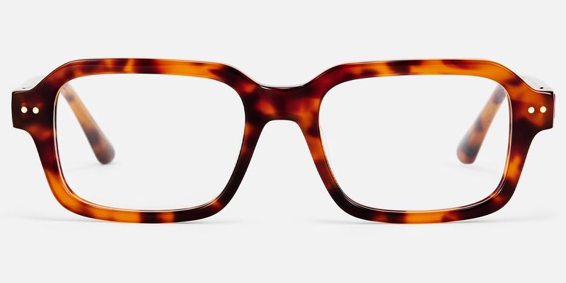 Narges - Rectangle Tortoise Eyeglasses