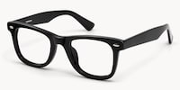 Nadia - Rectangle Black Eyeglasses - 2
