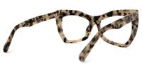 Payne - Geometric Tortoise Eyeglasses | Vooglam Side View