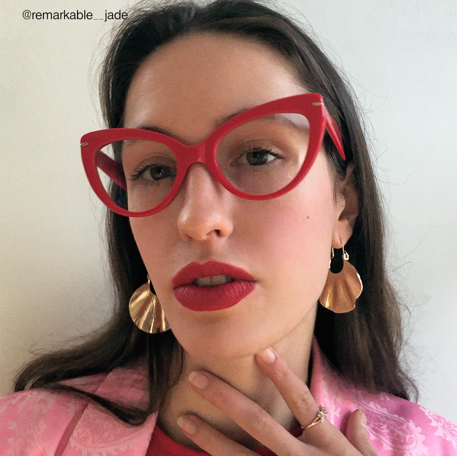 Veromca - Cat Eye Red Eyeglasses