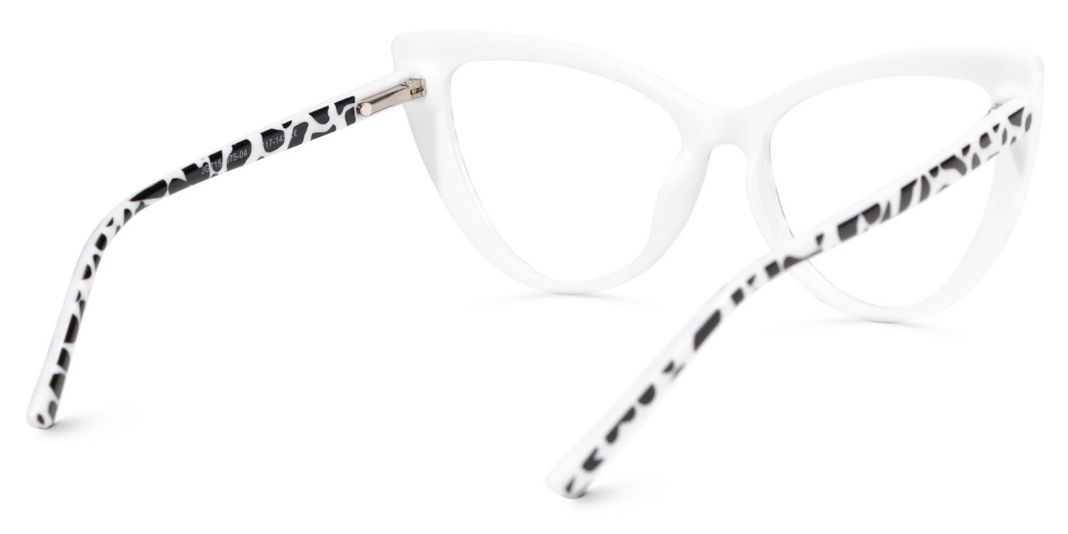 Barney - Cat Eye Animal Eyeglasses by Vooglam - Side View