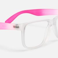 Sync - Rectangle Transparent Eyeglasses | Vooglam Design Details