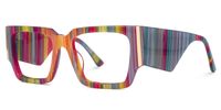 Fantasia - Rectangle Multicolor Eyeglasses | Vooglam Front View