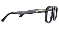 Eliyahu - Aviator Black Eyeglasses | Vooglam 