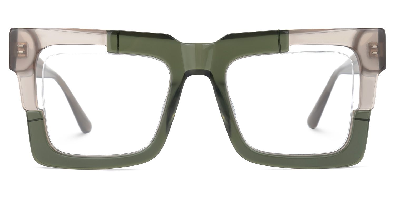 Eliora - Square Green Eyeglasses product detail 2