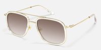 Breeze - Aviator Transparent Eyeglasses | Vooglam Front View