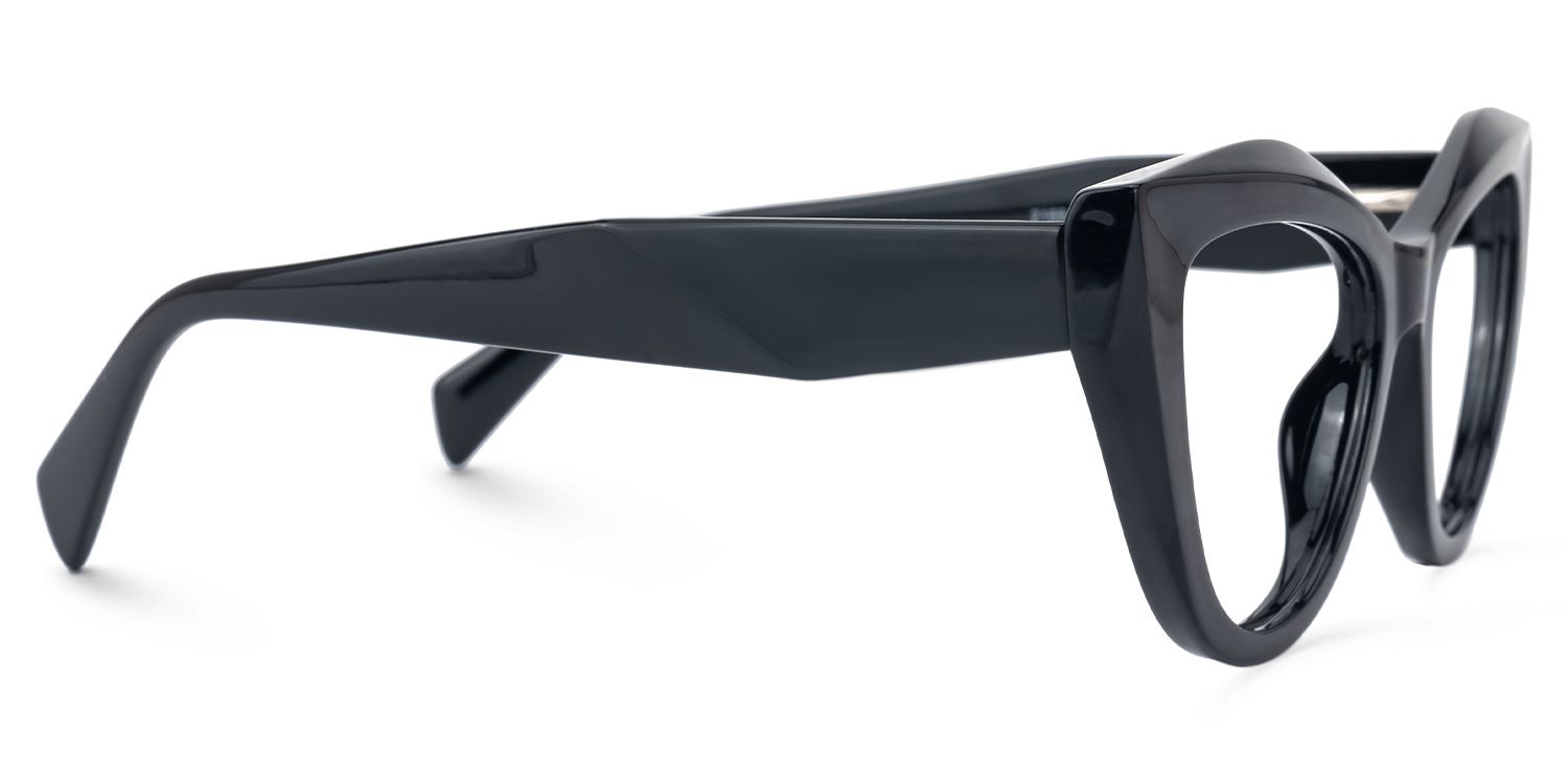Fantine - Cat Eye Black Eyeglasses product detail 4