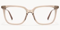 Terra - Square Champagne Eyeglasses - 1