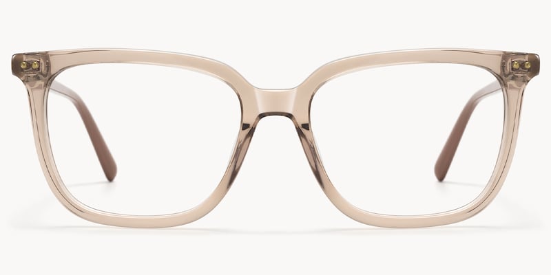 Terra - Square Champagne Eyeglasses