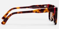 Eclipse - Square Tortoise Sunglasses | Vooglam Side View