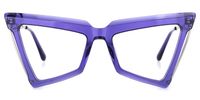 Elihu - Butterfly Purple Eyeglasses | Vooglam Angle View