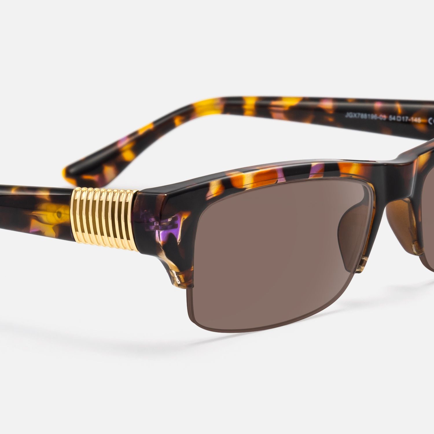 Kairo - Browline Tortoise Sunglasses product detail 4