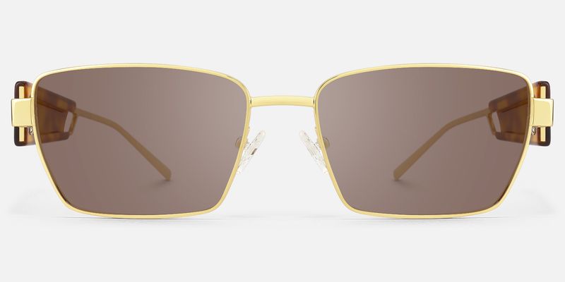 Rogue - Rectangle Gold Sunglasses