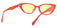 As If - Cat Eye Red Sunglasses - 4