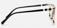 Terra - Square Tortoise Eyeglasses | Vooglam Side View