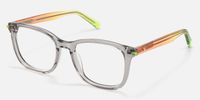 Holo - Square Silver Eyeglasses