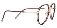 Farley - Aviator Tortoise Eyeglasses | Vooglam 