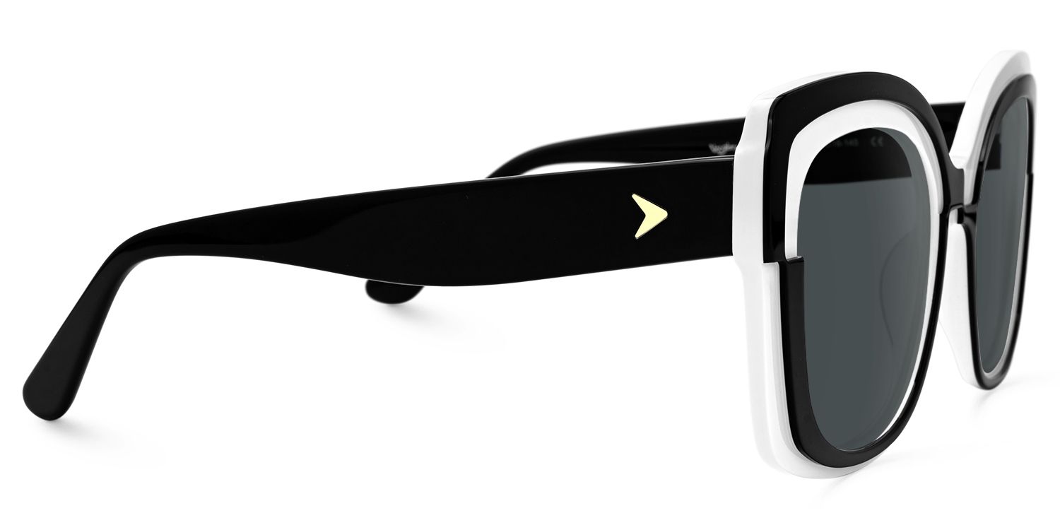 Mabon - Butterfly Black/White Sunglasses product detail 4